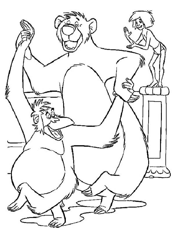 King Louie And Baloo Dance 600x805 King Louie And Baloo Dance