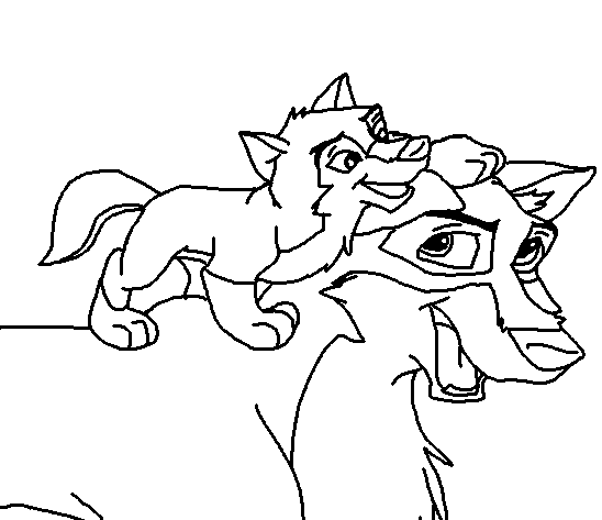 548x473 Balto Coloring Pages Color Bros