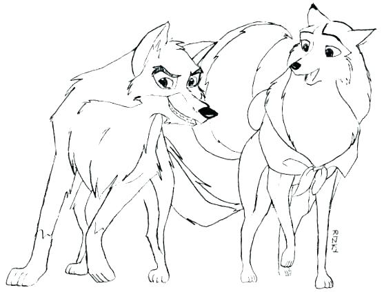 Balto And Jenna Coloring Pages at GetColorings.com | Free printable ...