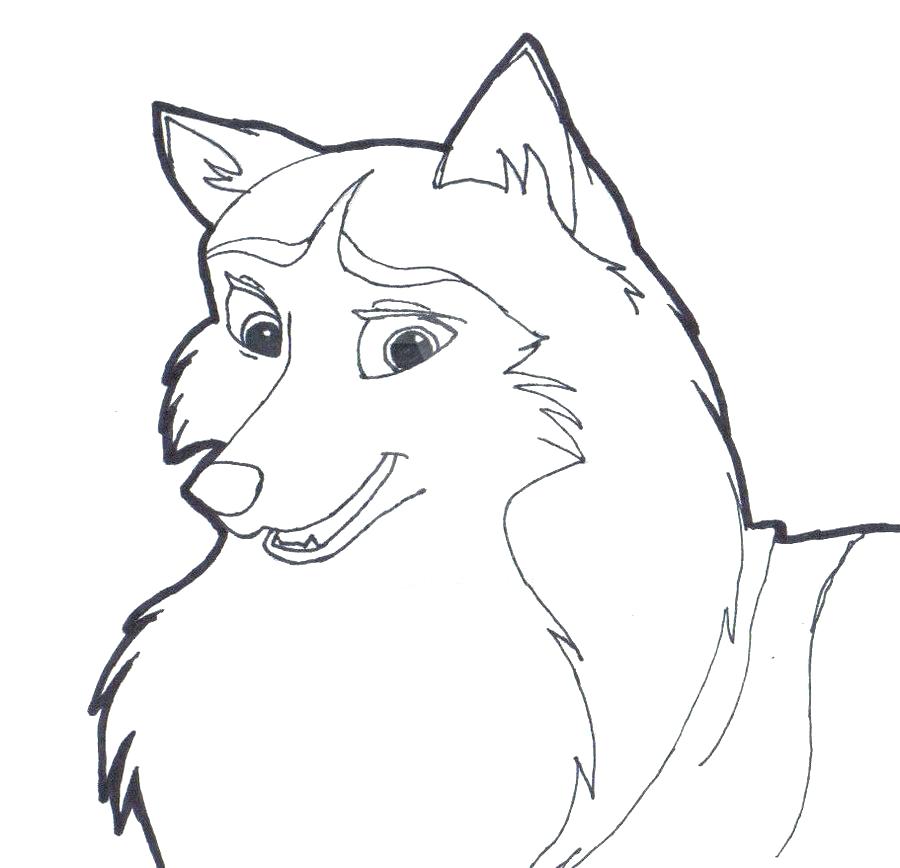 900x868 Nice Balto And Jenna Coloring Pages Gift