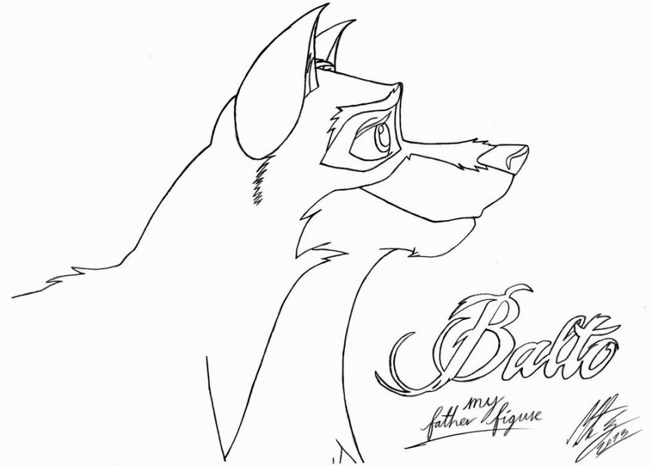 951x680 Balto Coloring Pages Coloring Pages Summer School