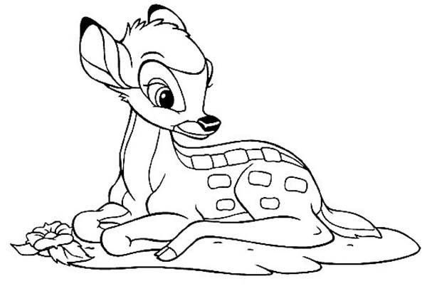 Bambi And Faline Coloring Pages at GetColorings.com | Free printable ...
