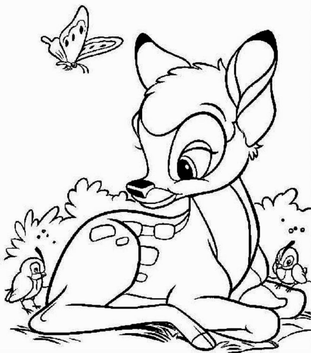 Bambi Coloring Pages Coloring Pages Coloring Books 1024x1161 Bambi Coloring Pages Coloring Pages Coloring Books