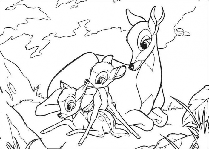 Bambi Coloring Pages Super Coloring Zodius Art 700x499 Bambi Coloring Pages Super Coloring Zodius Art