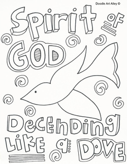 250x323 Baptism Coloring Pages Color Bros
