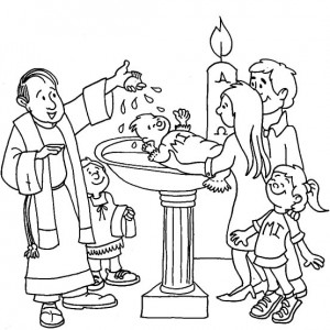 Baptism Coloring Pages at GetColorings.com | Free printable colorings ...