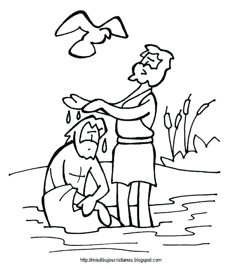 736x858 Baptism Coloring Pages Baptism Coloring Pages Baptism Coloring