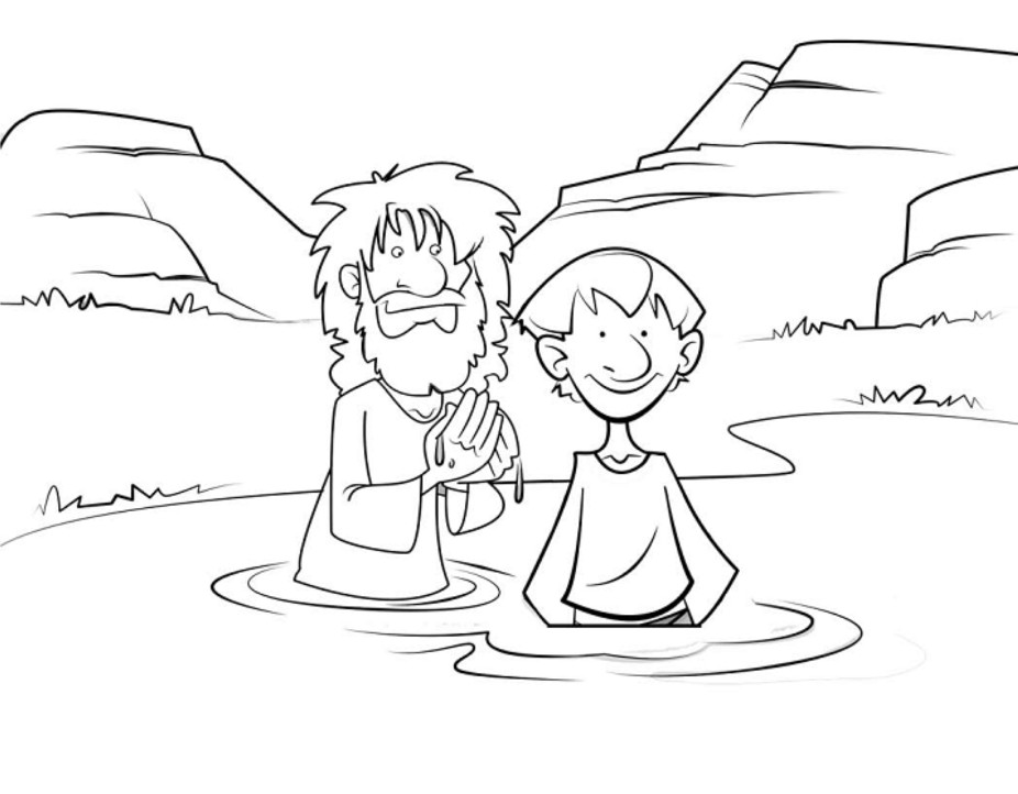 926x722 John The Baptist Coloring Pages Printable