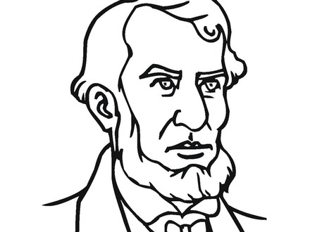 Barack Obama Coloring Page
