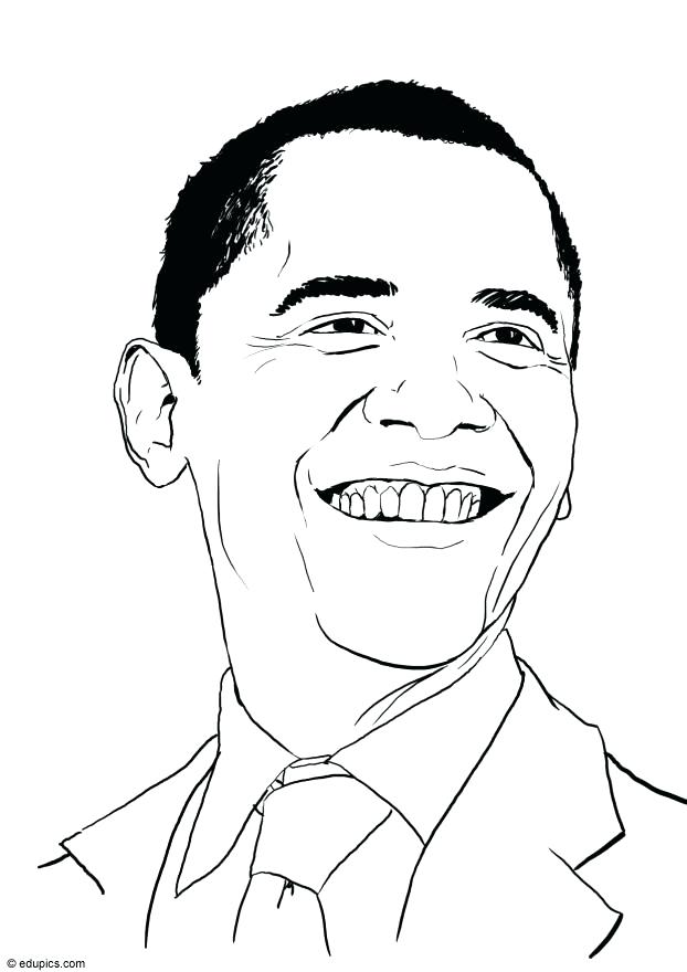 622x880 Barack Obama Coloring Pages Download Large Image Barack Obama