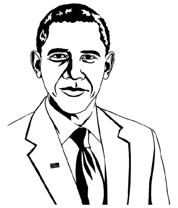 Mesmerizing Barack Obama Coloring Pages Colouring To Sweet Barack 600x701 Mesmerizing Barack Obama Coloring Pages Colouring To Sweet Barack