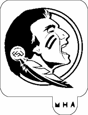 Florida State Seminoles Coloring Pages 306x399 Florida State Seminoles Coloring Pages