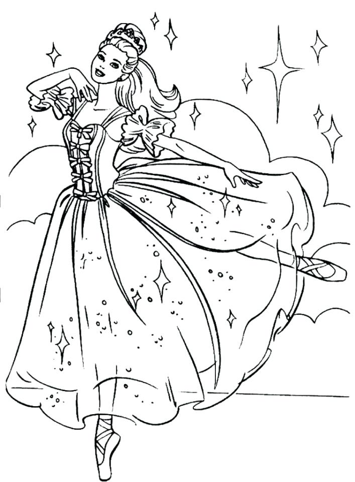 707x960 Barbie Ballerina Coloring Pages Beautiful Ballerina Coloring Pages
