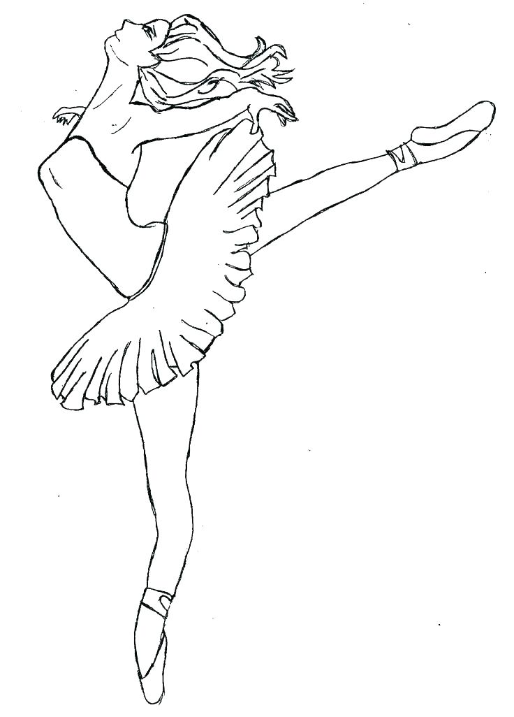 736x1026 Marvelous Ballerina Coloring Page Ballet Coloring Book Ballerina