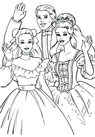 Barbie Birthday Coloring Pages 333x480 Barbie Birthday Coloring Pages
