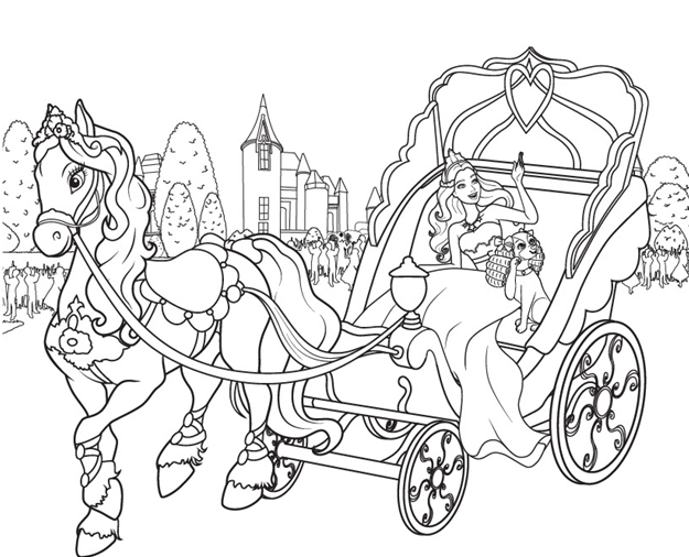 Barbie Coloring Pages 625x506 Barbie Coloring Pages