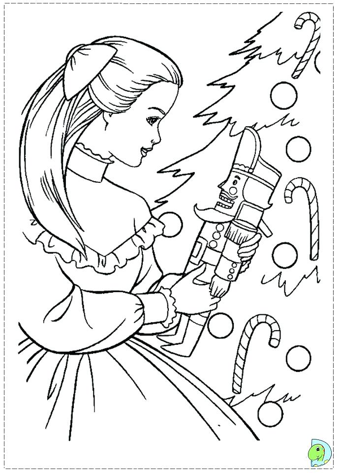 691x960 Barbie Christmas Coloring Pages To Print 1 2 N Fuhrer Von