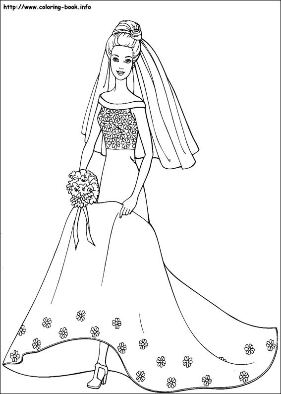 567x794 Barbie Coloring Pages On Coloring