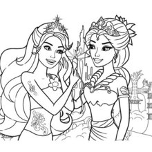 Barbie Coloring Pages 220x220 Barbie Coloring Pages
