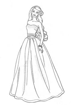 Barbie Coloring Pages For Girls Free Printable Barbie 236x346 Barbie Coloring Pages For Girls Free Printable Barbie