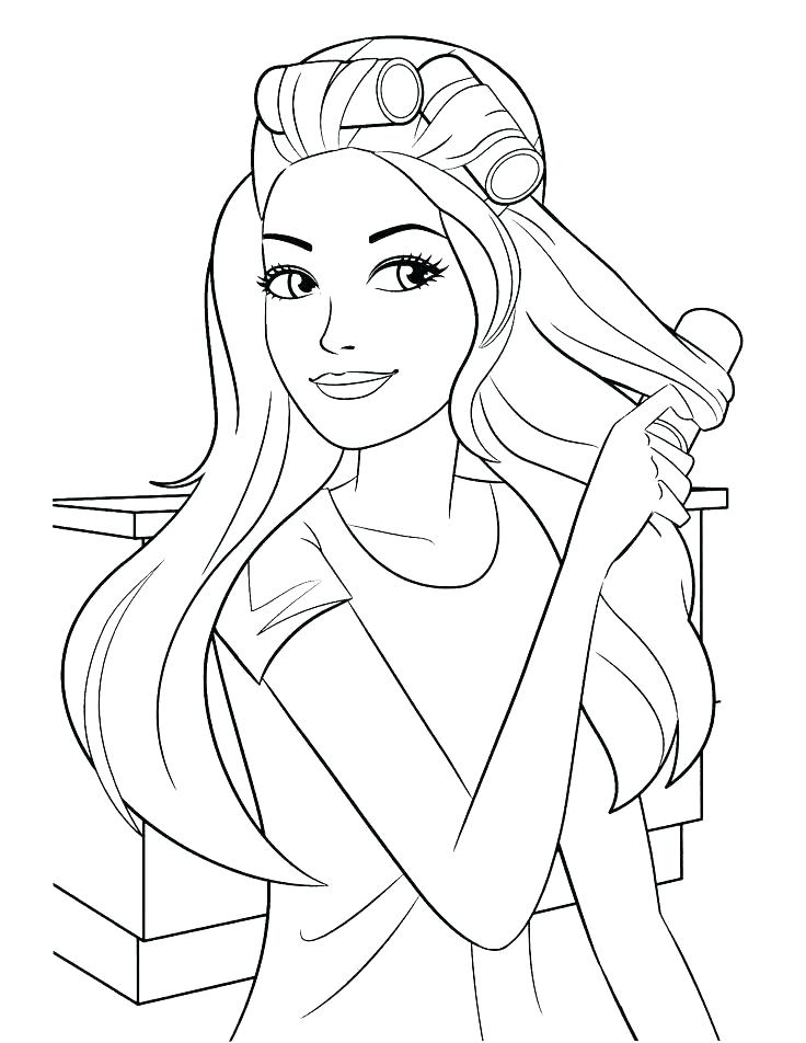 Coloring Pages Barbie Barbie Coloring Pages Barbie Coloring Pages 736x952 Coloring Pages Barbie Barbie Coloring Pages Barbie Coloring Pages
