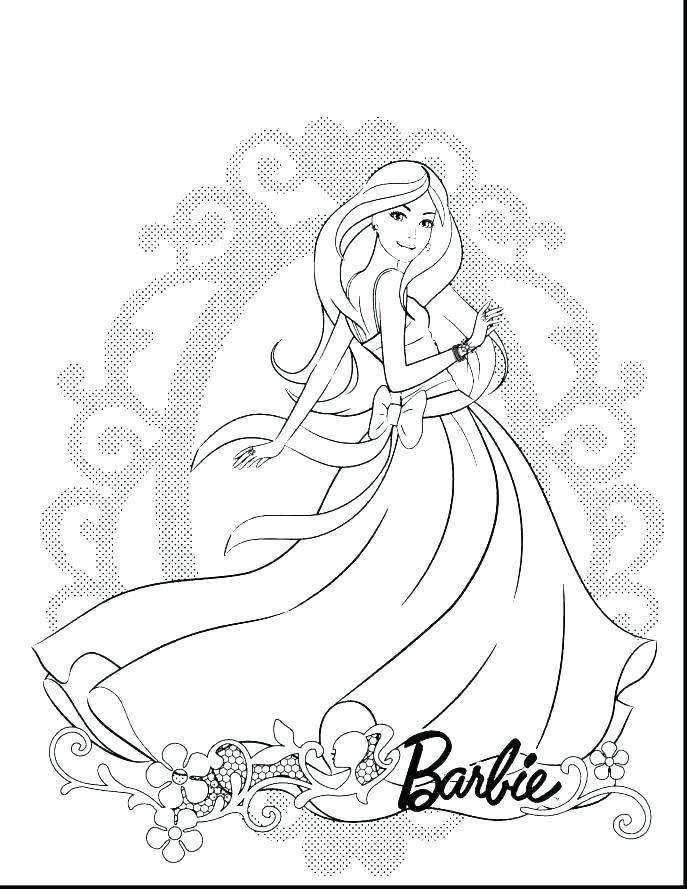 Free Printable Barbie Fairy Coloring Pages Free Printable Barbie 687x889 Free Printable Barbie Fairy Coloring Pages Free Printable Barbie