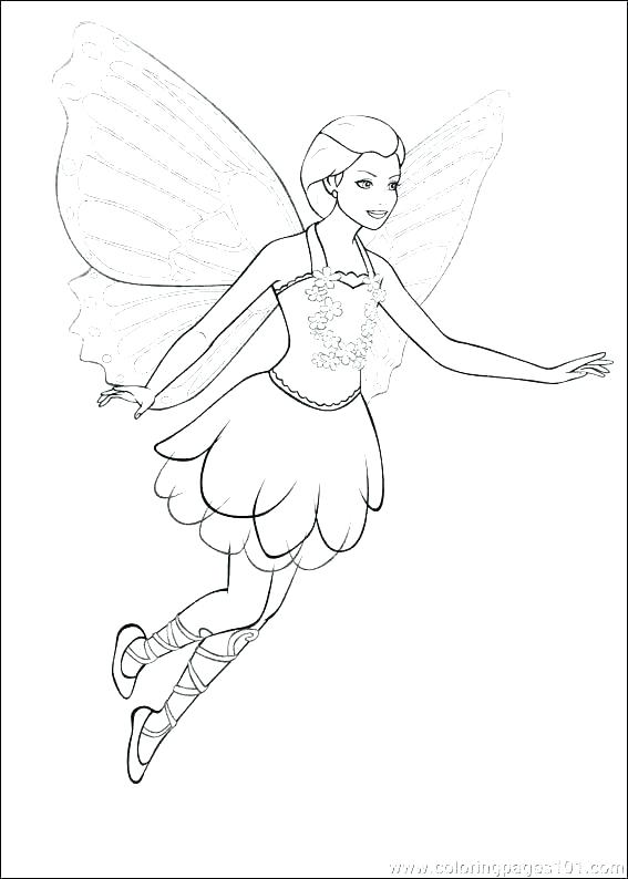 Fairy Printable Coloring Pages 567x794 Fairy Printable Coloring Pages