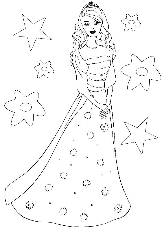 Barbie Coloring Pages Free Printable Barbie Coloring Page Barbie 567x794 Barbie Coloring Pages Free Printable Barbie Coloring Page Barbie