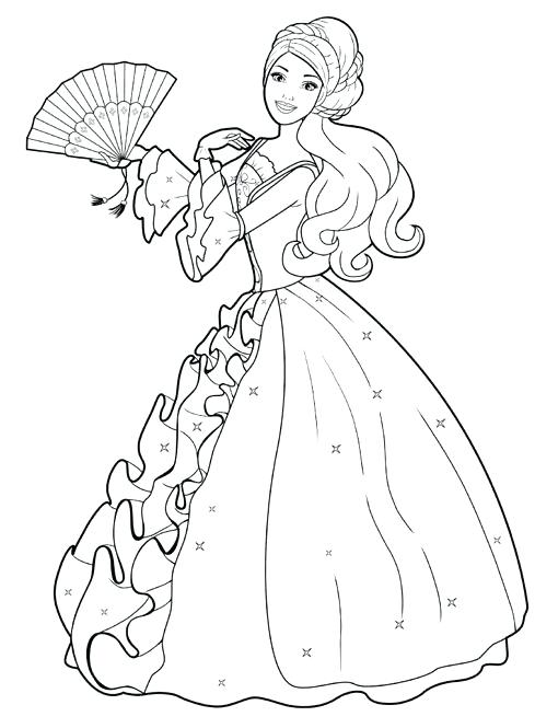 489x665 Barbie Coloring Pictures To Print Barbie Coloring Picture