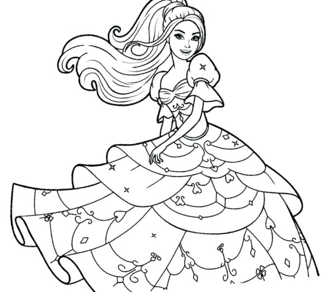 678x600 Barbie Coloring Pages Online Barbie Coloring Pages Online