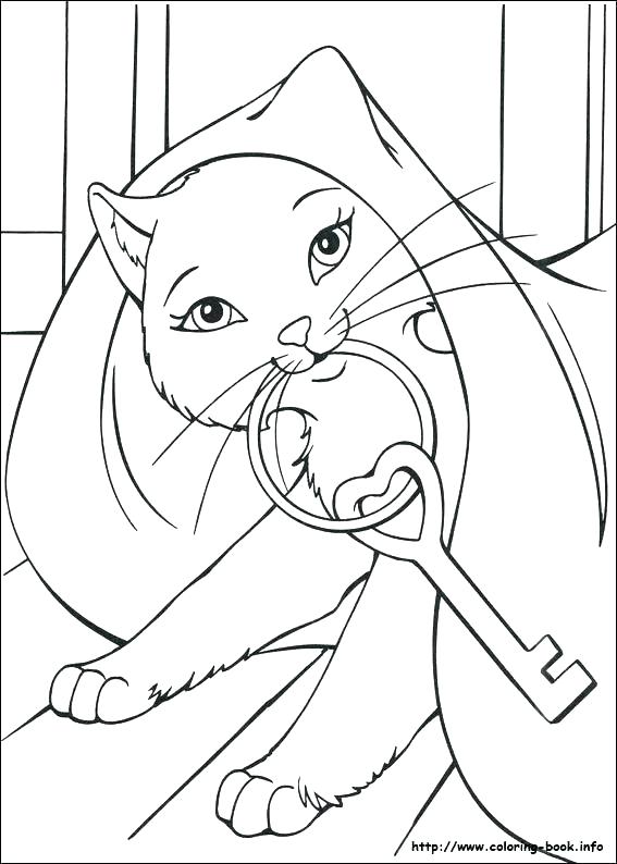 567x794 Barbie Coloring Pages Online Free Barbie To Color Barbie As