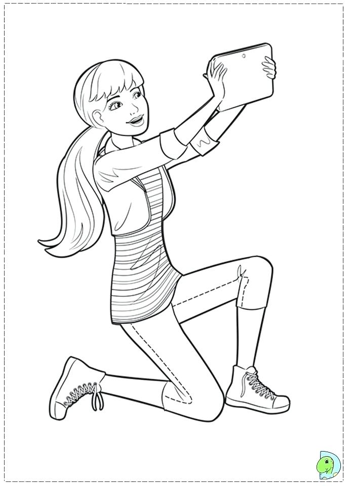 691x960 Coloring Page Barbie Sister Coloring Pages Free Barbie Life In
