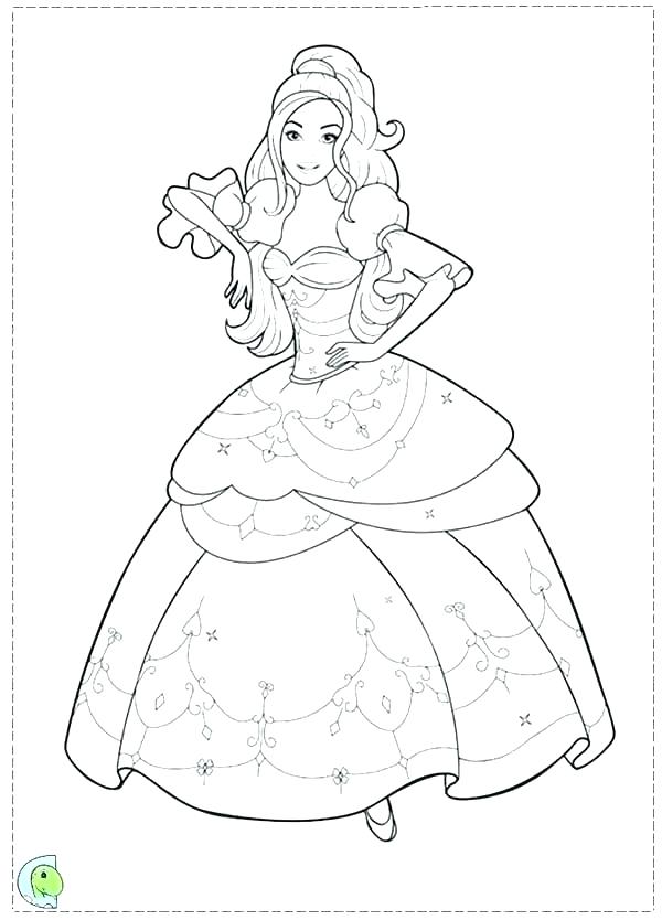 Barbie Dress Coloring Pages at GetColorings.com | Free printable ...