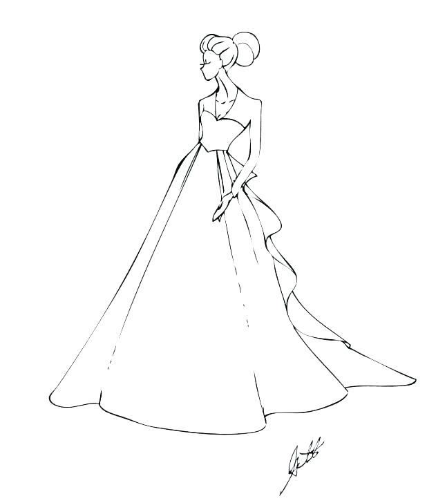 Dresses Coloring Pages Wedding Dresses Coloring Pages Wedding 618x728 Dresses Coloring Pages Wedding Dresses Coloring Pages Wedding