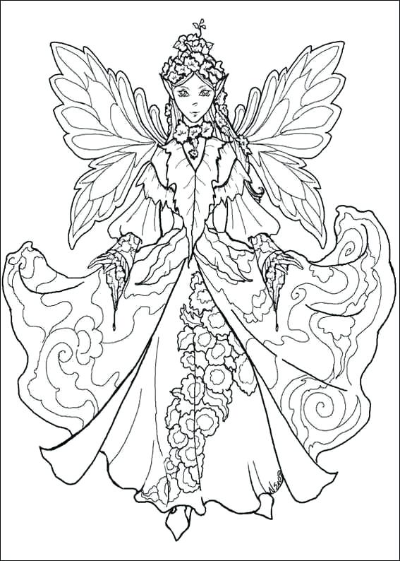 567x794 Fairy Princess Coloring Pages Fairy Princess Coloring Page Best