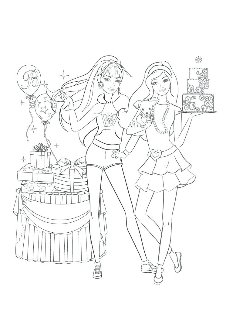 Barbie Fairy Coloring Pages at GetColorings.com | Free printable ...