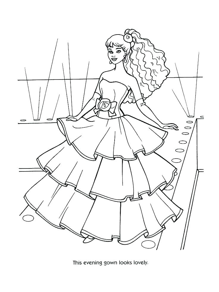 Barbie Fashion Coloring Pages Barbie Fashion Coloring Pages 736x981 Barbie Fashion Coloring Pages Barbie Fashion Coloring Pages