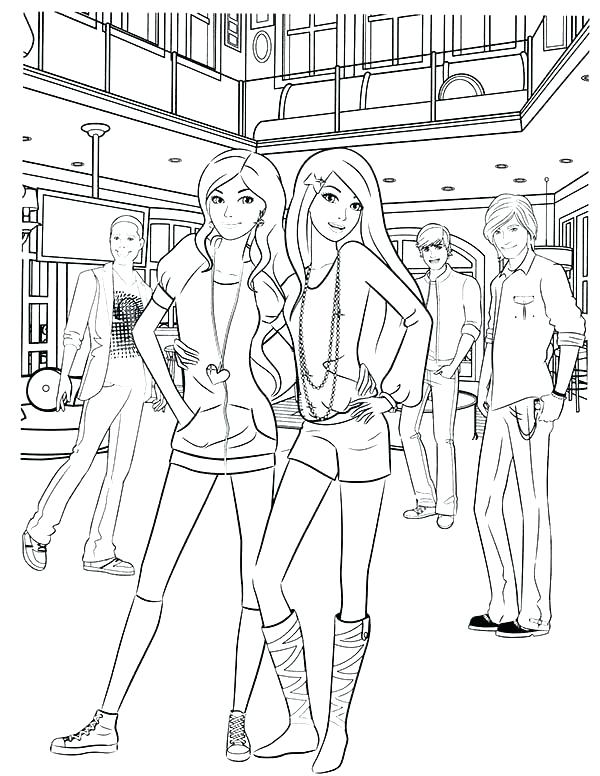 Barbie Fashion Coloring Pages Barbie Fashion Coloring Pages Barbie 600x776 Barbie Fashion Coloring Pages Barbie Fashion Coloring Pages Barbie