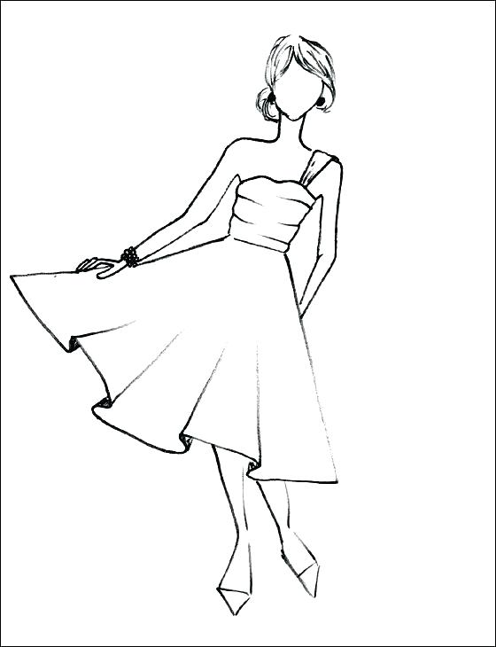 Fashion Model Coloring Pages Fashion Coloring Pages To Print 560x730 Fashion Model Coloring Pages Fashion Coloring Pages To Print