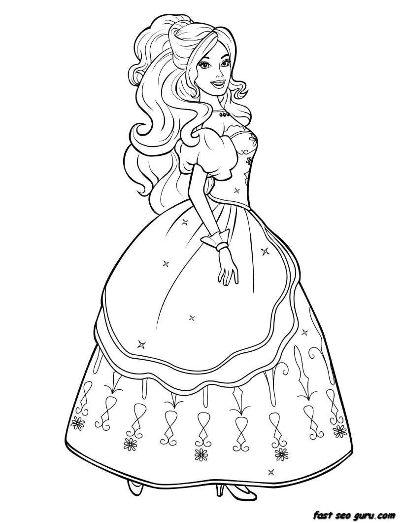 Barbie Girl Coloring Pages Games Copy 820x1060 Barbie Girl Coloring Pages Games Copy
