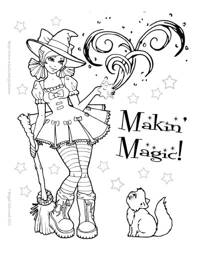Printable Halloween Coloring Pages Barbie 4