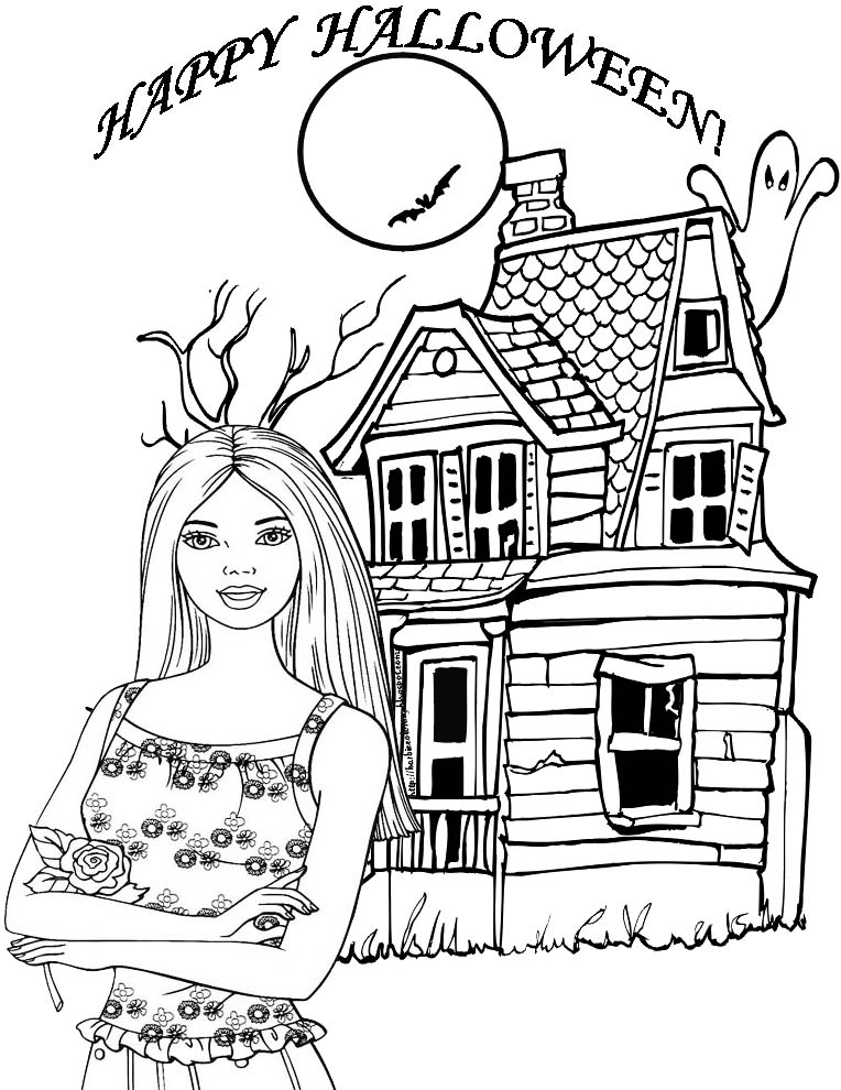 Barbie Halloween Coloring Pages Barbie Halloween Coloring Pages 764x990 Barbie Halloween Coloring Pages Barbie Halloween Coloring Pages