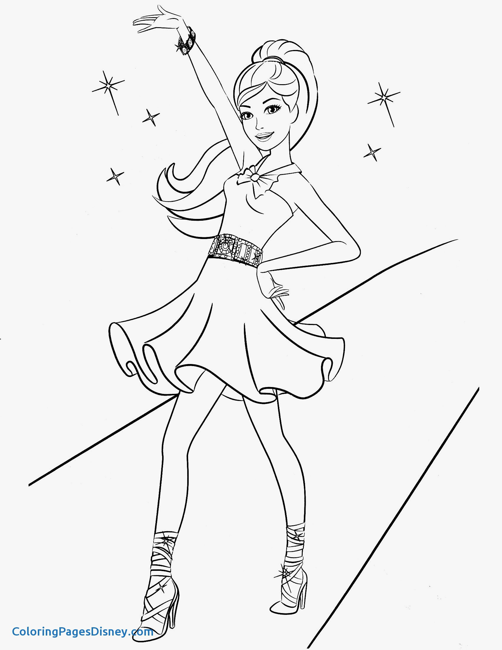 Barbie Head Coloring Pages at GetColorings.com | Free printable ...