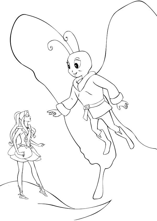 600x841 Kids N 21 Coloring Pages Of Barbie Fairytopia