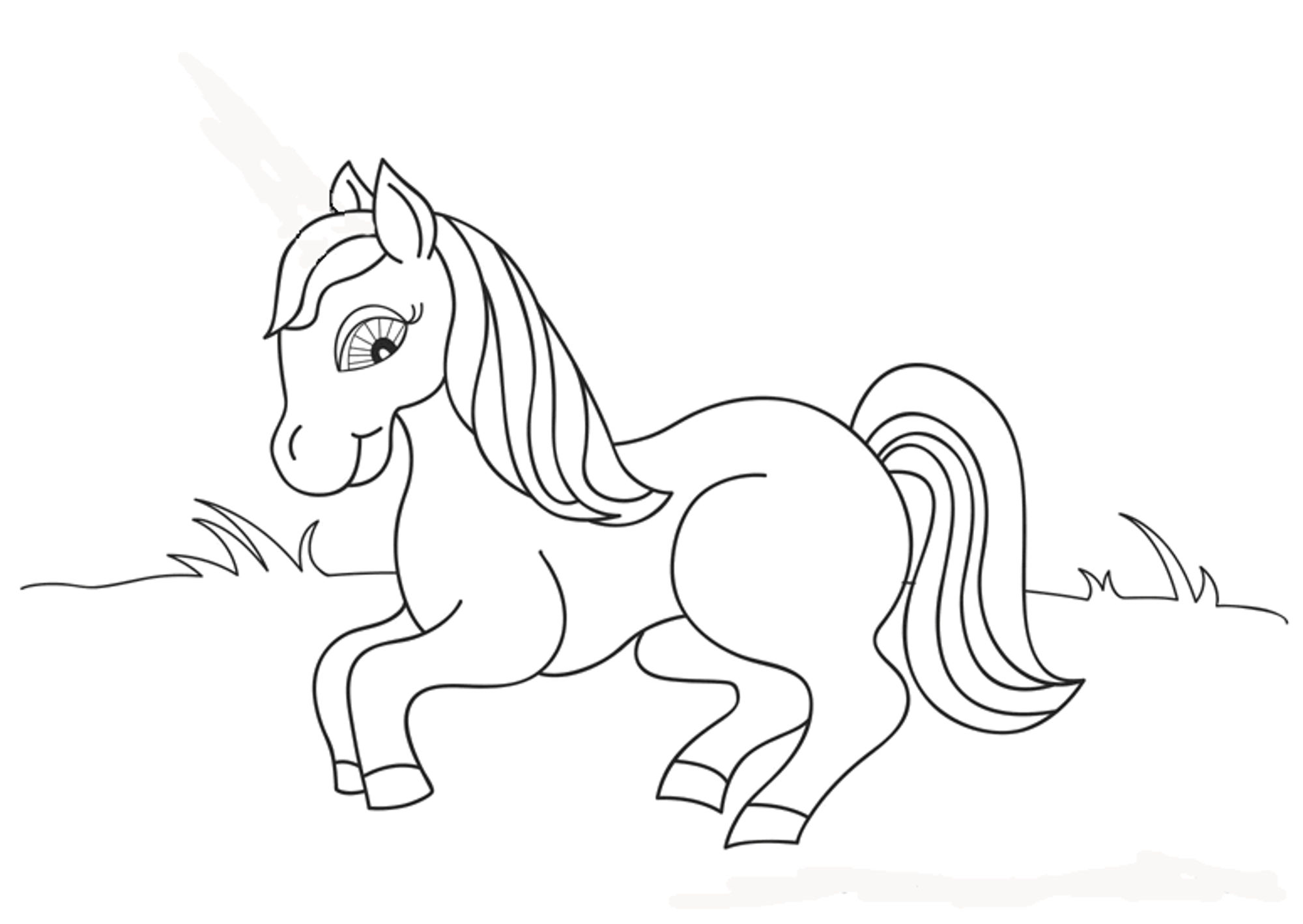 Barbie Horse Coloring Pages 2000x1419 Barbie Horse Coloring Pages