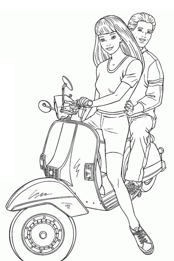 Barbie Coloring Pages Overview With Great Barbie Sheets 567x850 Barbie Coloring Pages Overview With Great Barbie Sheets