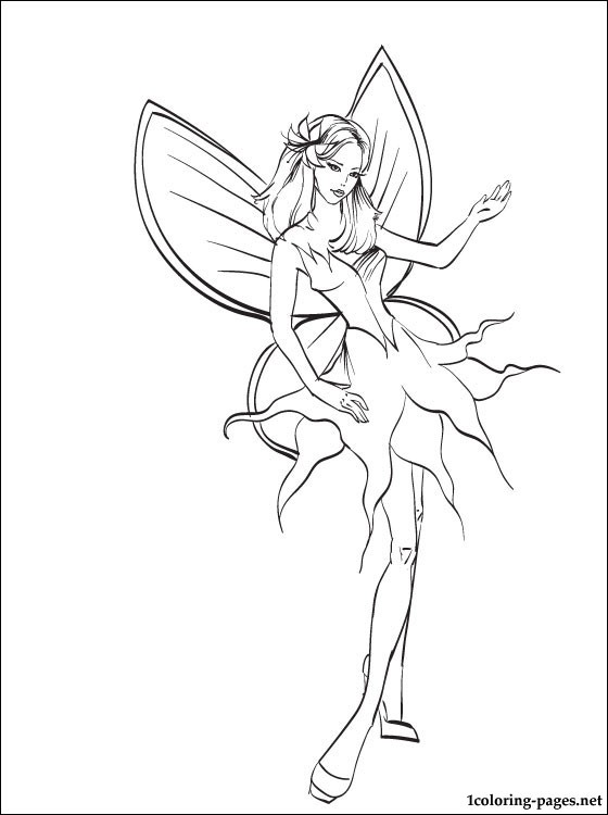 Barbie Mariposa Coloring Pages at GetColorings.com | Free printable ...