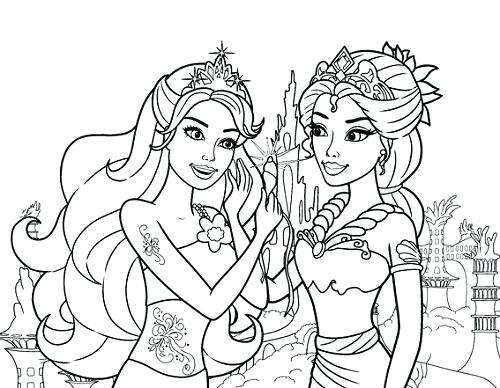 Barbie Coloring Pages Print Barbie Coloring Pages Print Mermaid 500x388 Barbie Coloring Pages Print Barbie Coloring Pages Print Mermaid