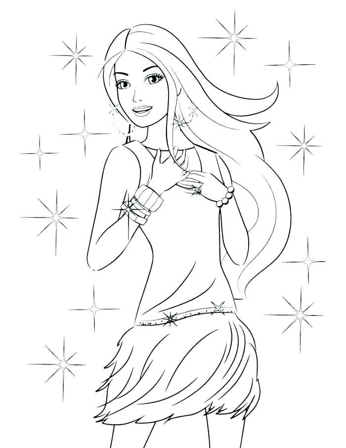 Barbie Printables Coloring Pages Free Barbie Printable Coloring 700x906 Barbie Printables Coloring Pages Free Barbie Printable Coloring