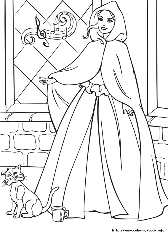 567x794 As The Princess And The Pauper Coloring Picture